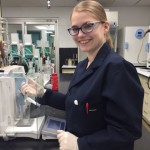 Elizabeth June. Adrian College graduate. Intern at Anderson Development Company since 2015.